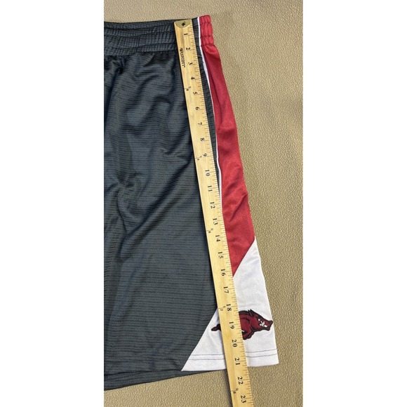 Arkansas Razorbacks Shorts Pockets Gray Colosseum Athletics Men XLarge - Picture 3 of 13